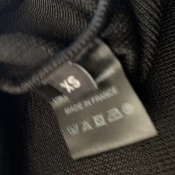 NWOT LGN Louis Gabriel Nouchi PULL JACQUARD EFFET SUEUR Black Sweater Sz S $495 - Picture 11 of 16